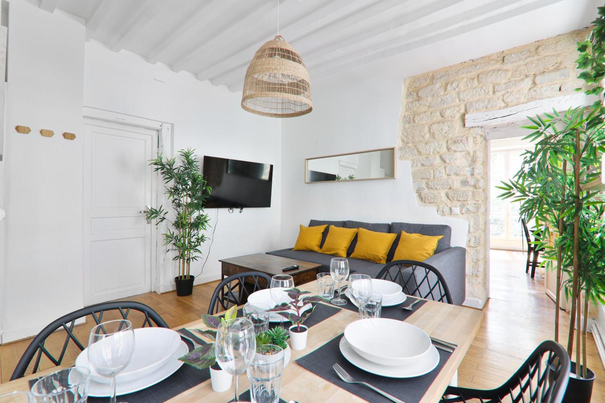 Appartement Quartier Le Marais 4 París Exterior foto